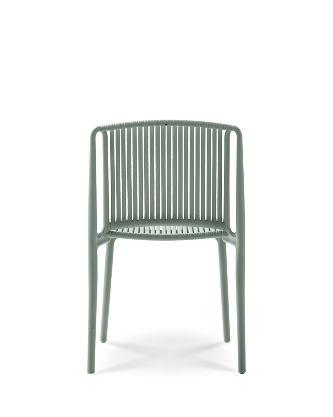 Silla de comedor apilable Elpis Verde