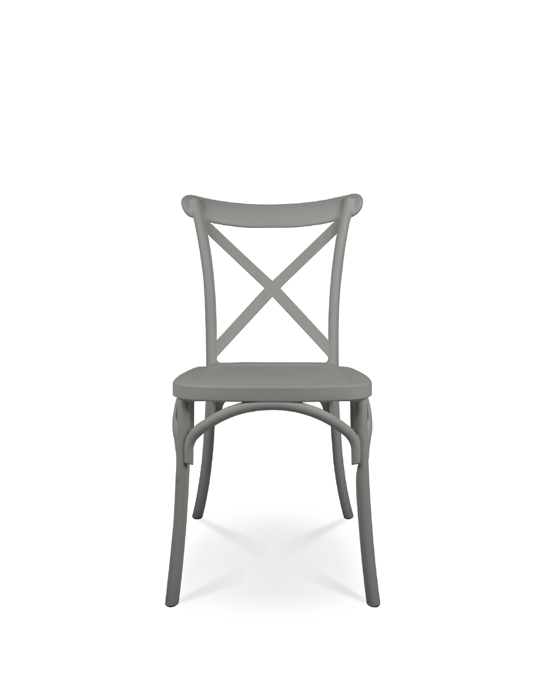 Hebe Plastic Chair Grey