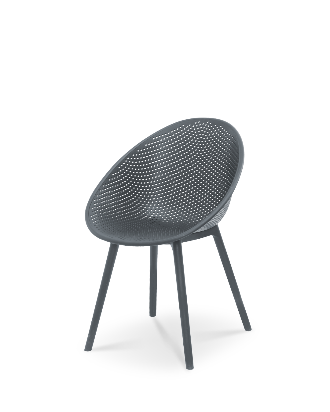 Virginia Design Chair Rolling Stone Grey