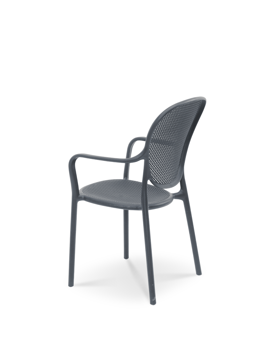 Pales Plastic Chair Rolling Stone Grey