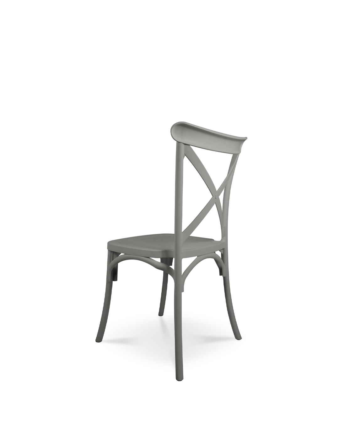 Hebe Plastic Chair Grey