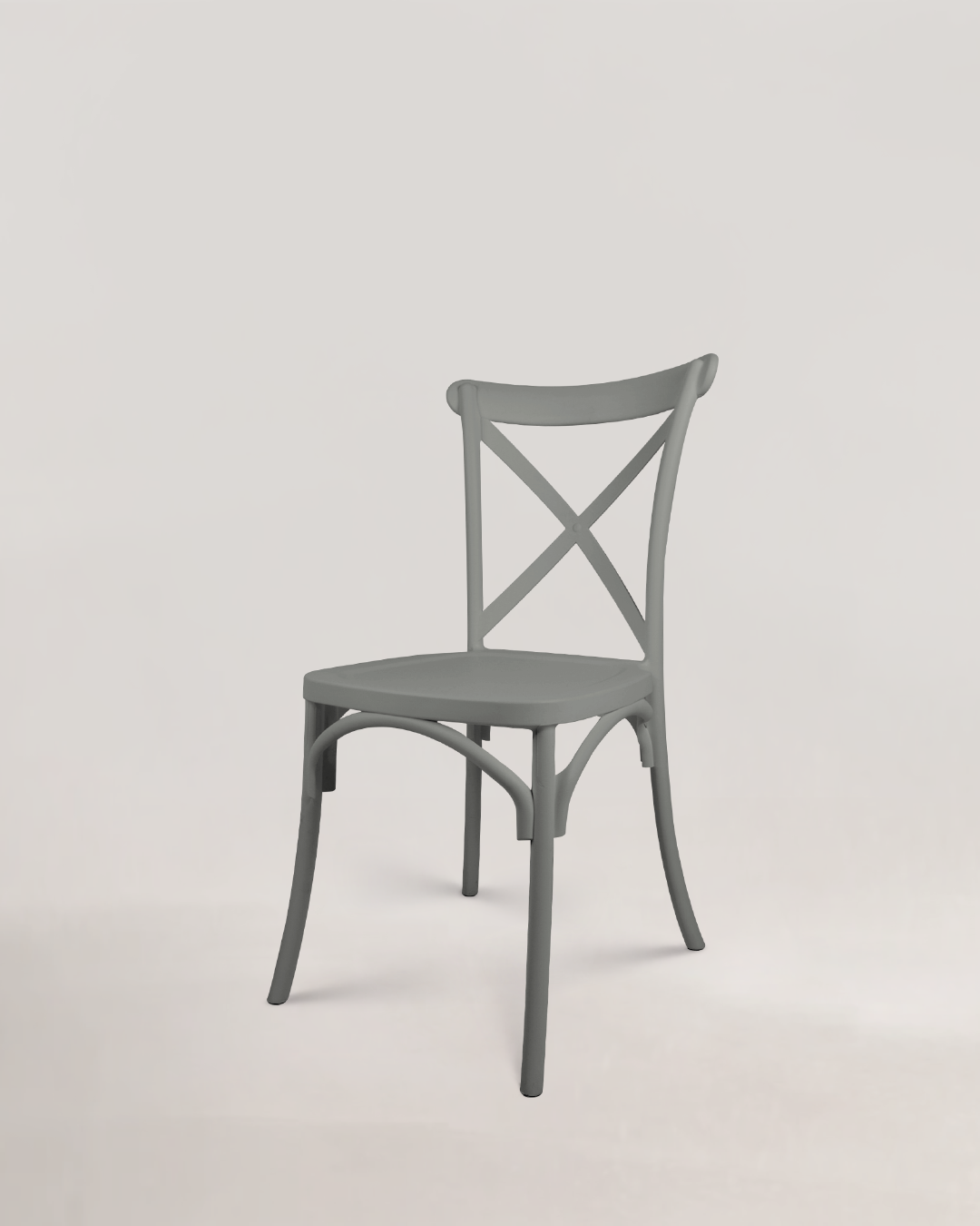 Hebe Plastic Chair Grey