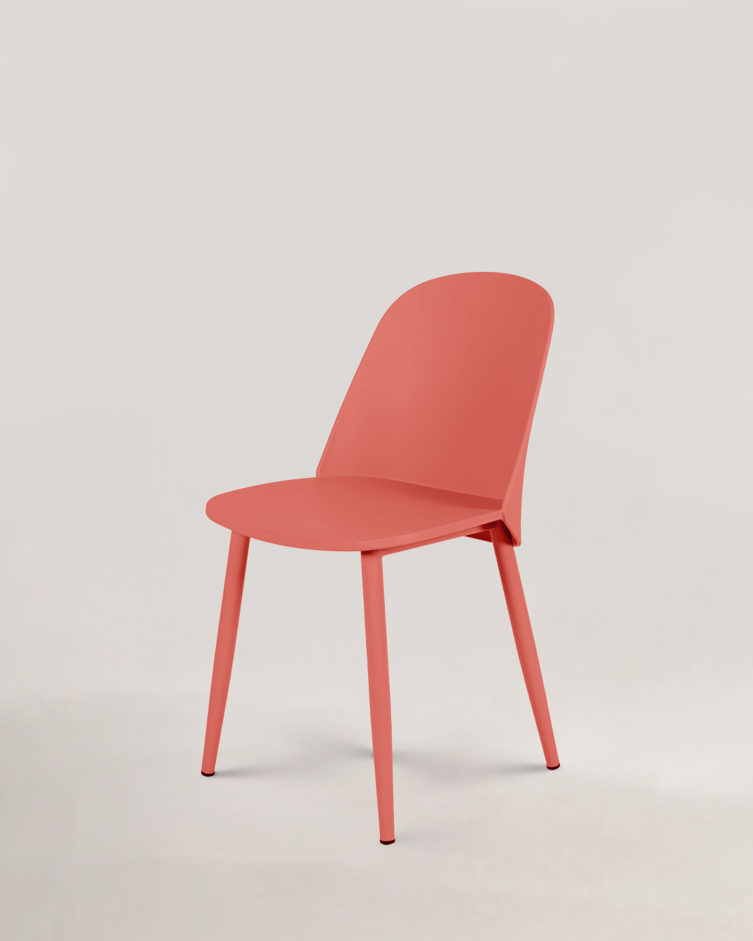 Silla de diseño Hertha Vermillion