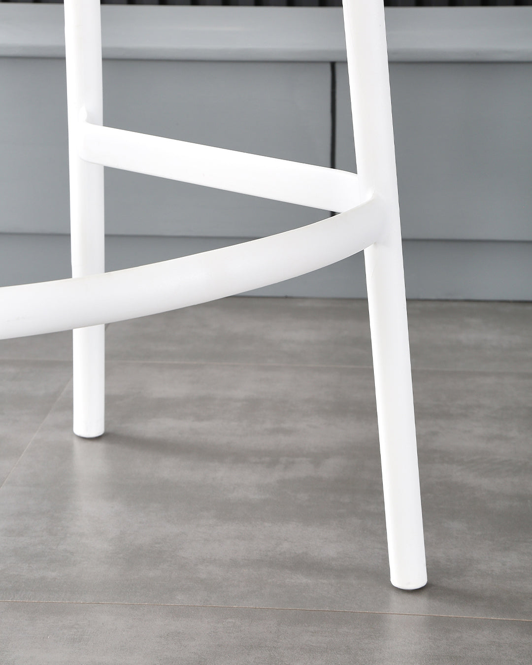 Hestia Bar Chair Ivory White