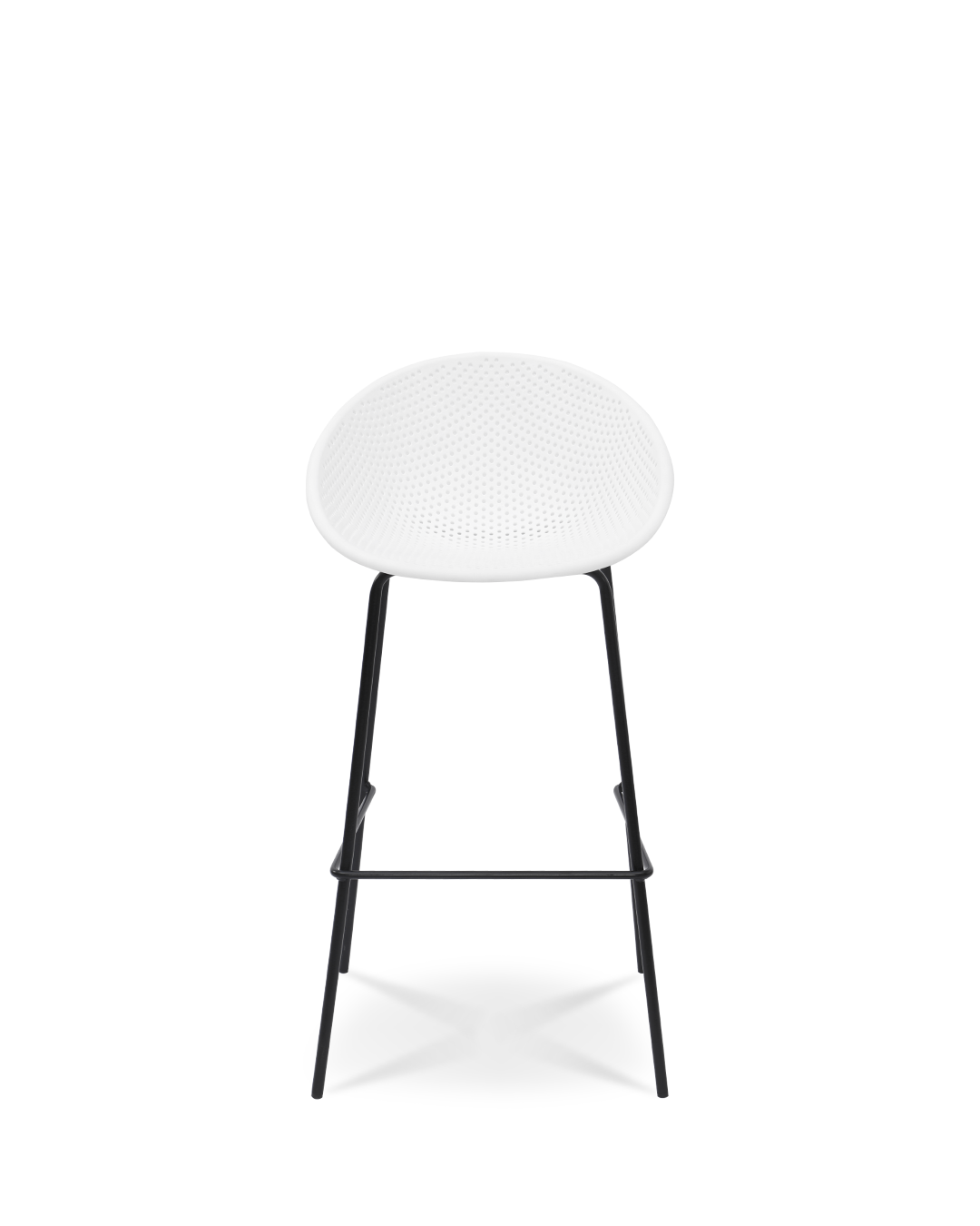 Europa Bar Stool Ivory White