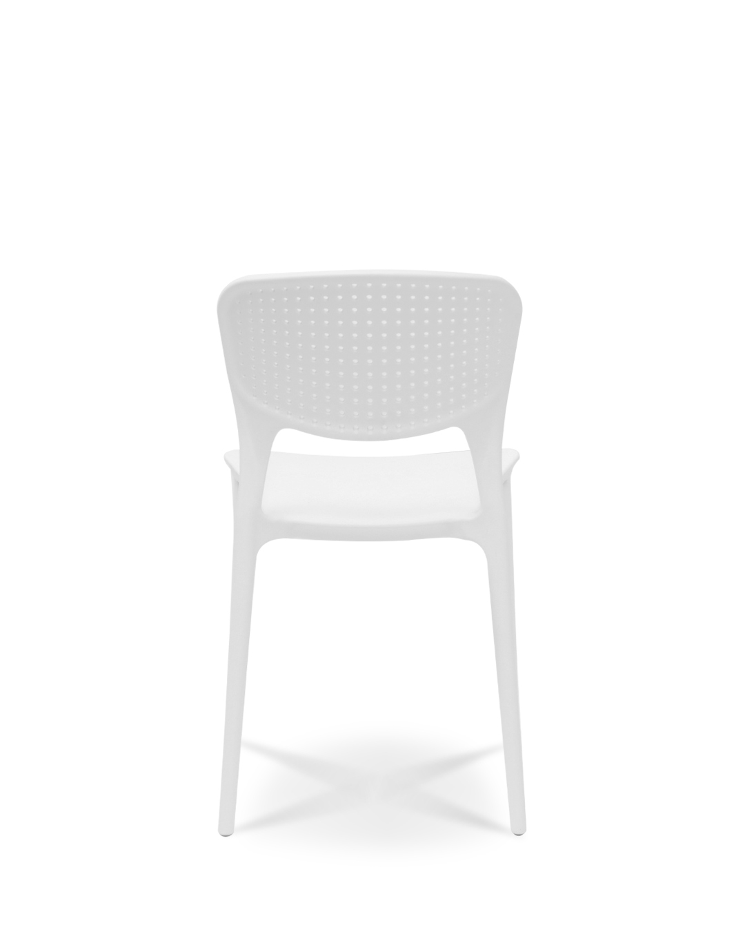 Silla apilable de comedor Themis Blanco