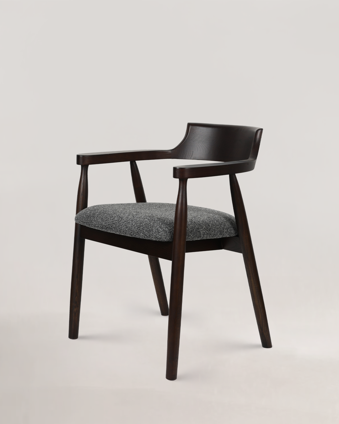 Silla de madera Kennedy Gris Oscuro