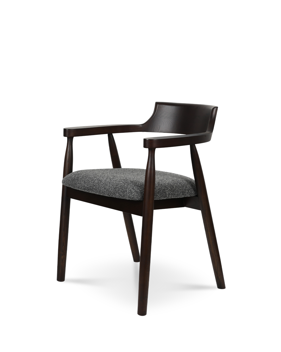 Silla de madera Kennedy Gris Oscuro