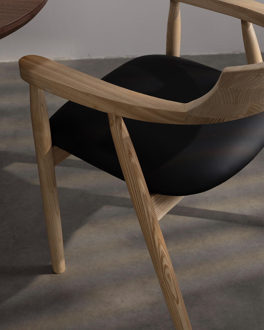 Kennedy Wooden Chair Natural Black