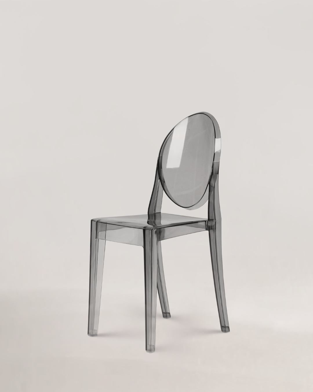 Lewis Plastic Chair Smoke