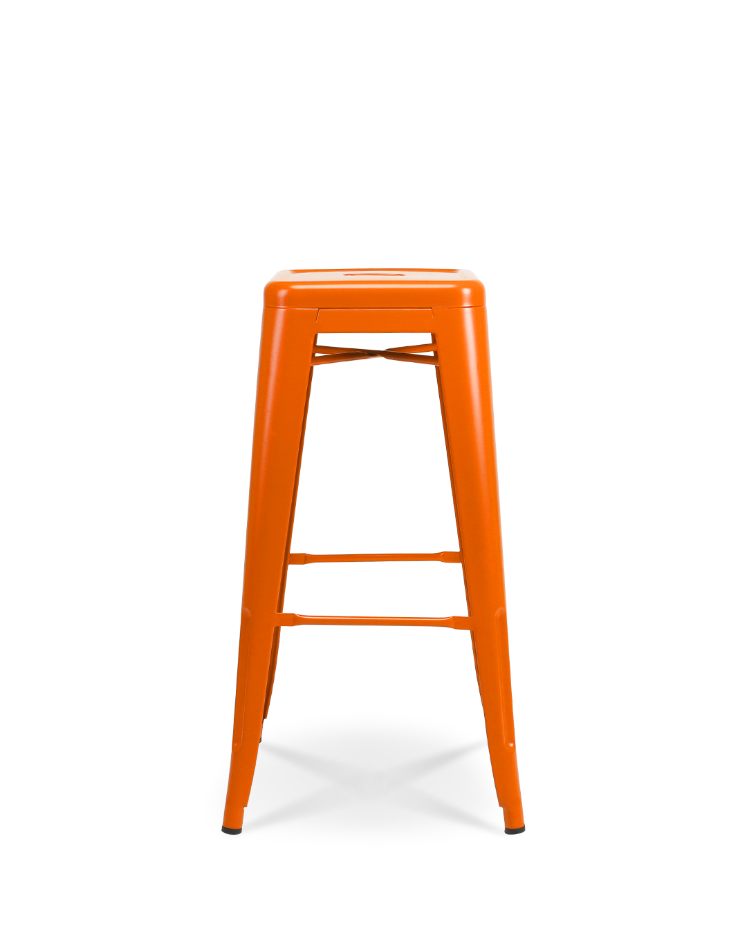 Taburete de metal Lix Naranja