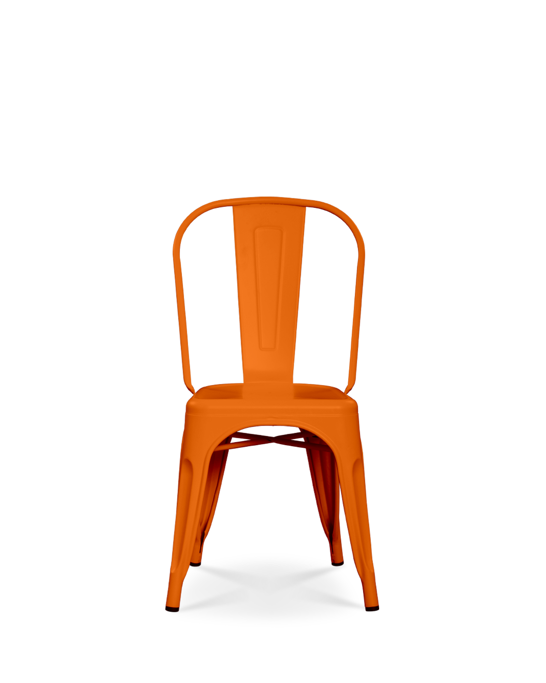 Silla Metálica Lix Naranja