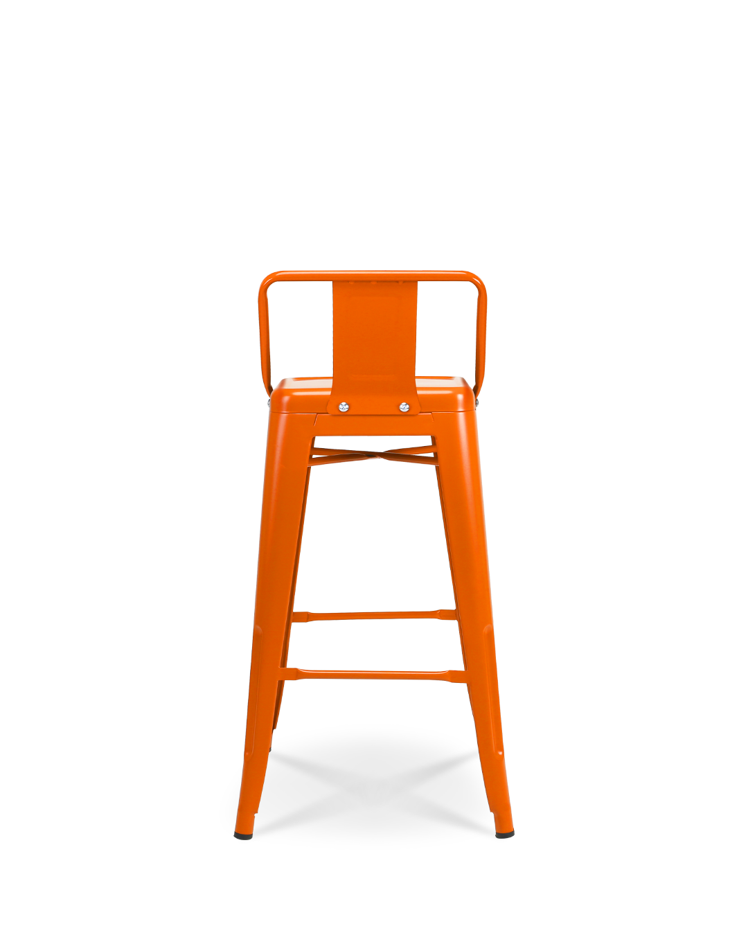 Silla Alta Lix de metal naranja