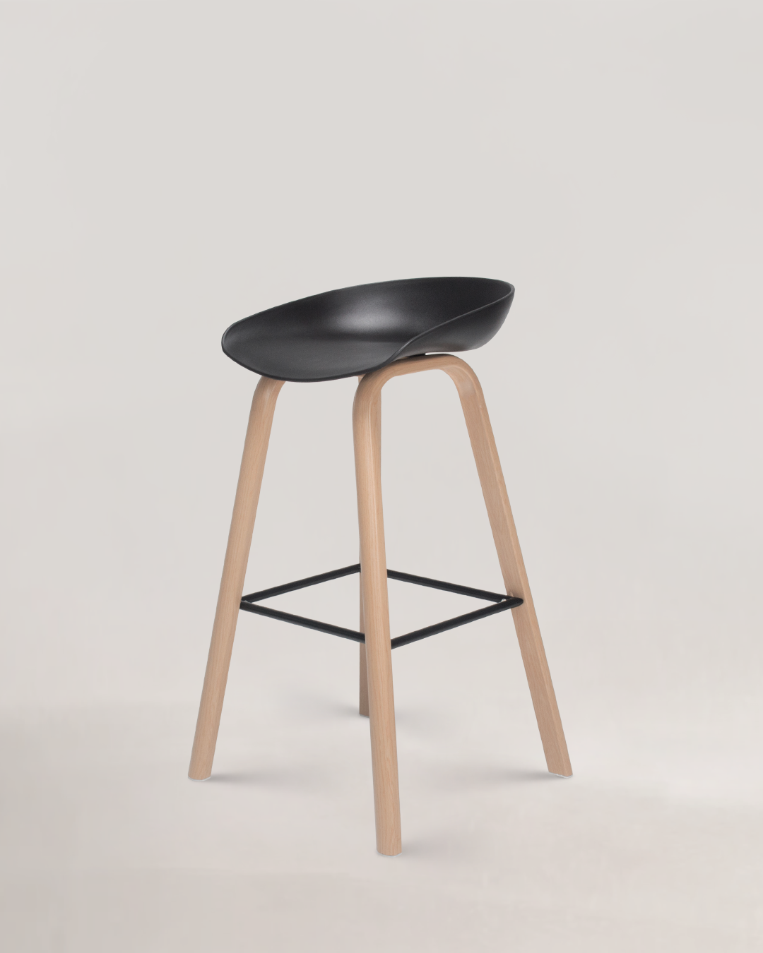 Phocaea Bar Stool Black