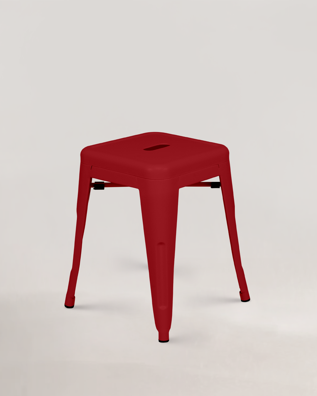 Taburete LIX Metal Rojo