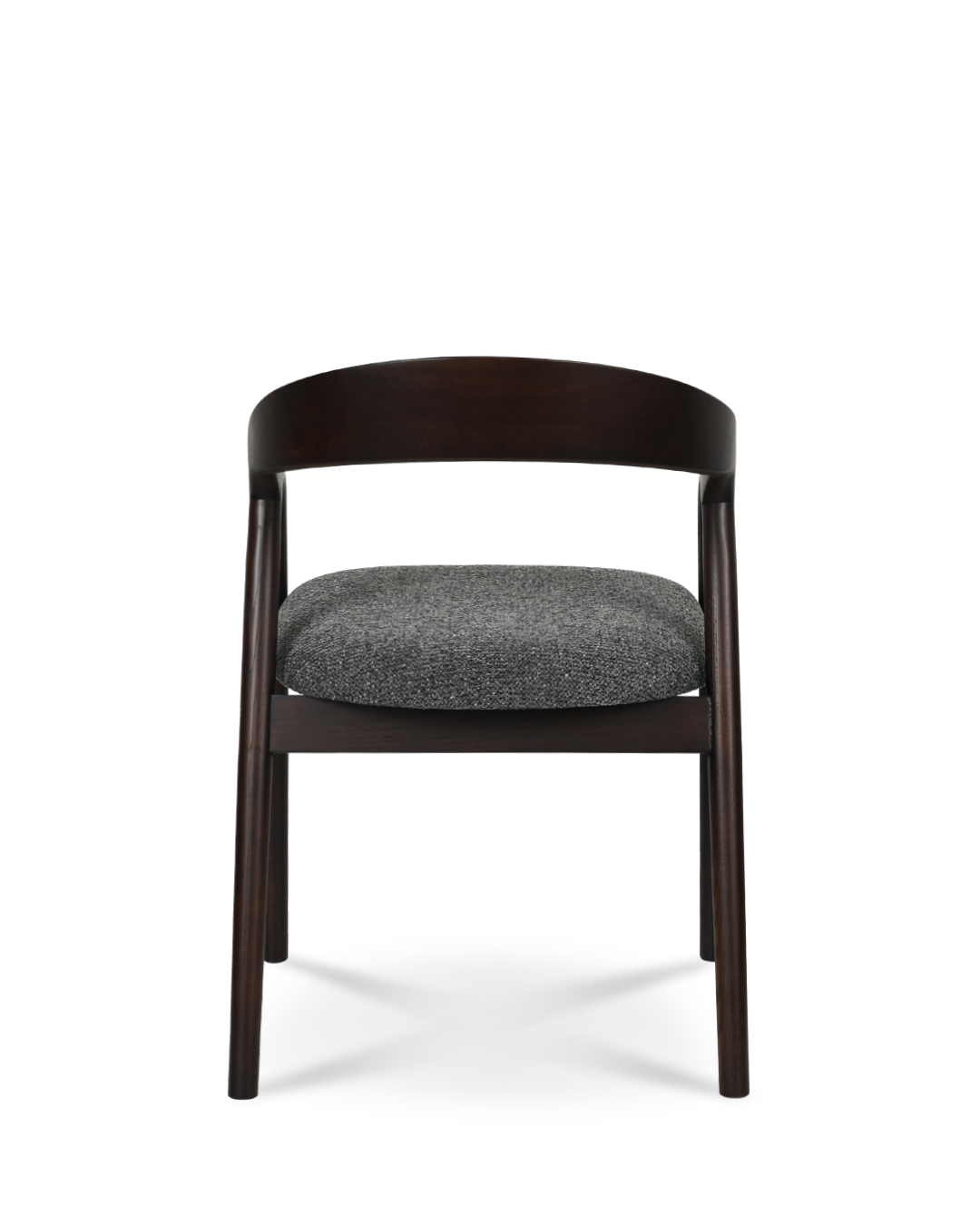 Riva Wooden Chair Dark Grey