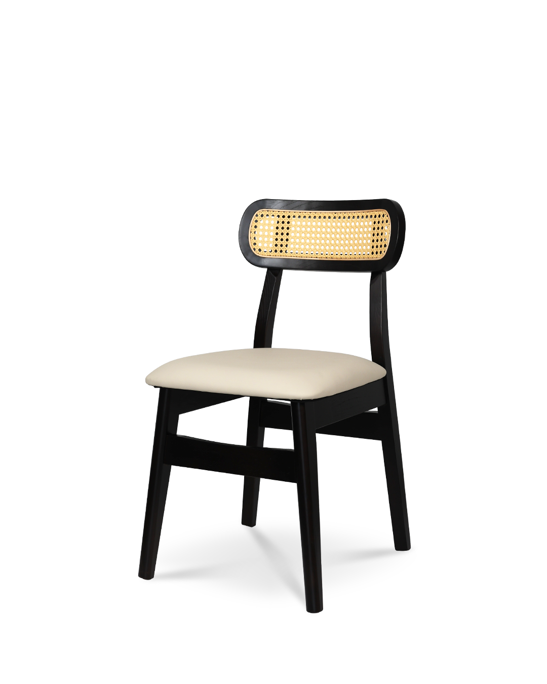 Valeria Wooden Chair Dark Beige