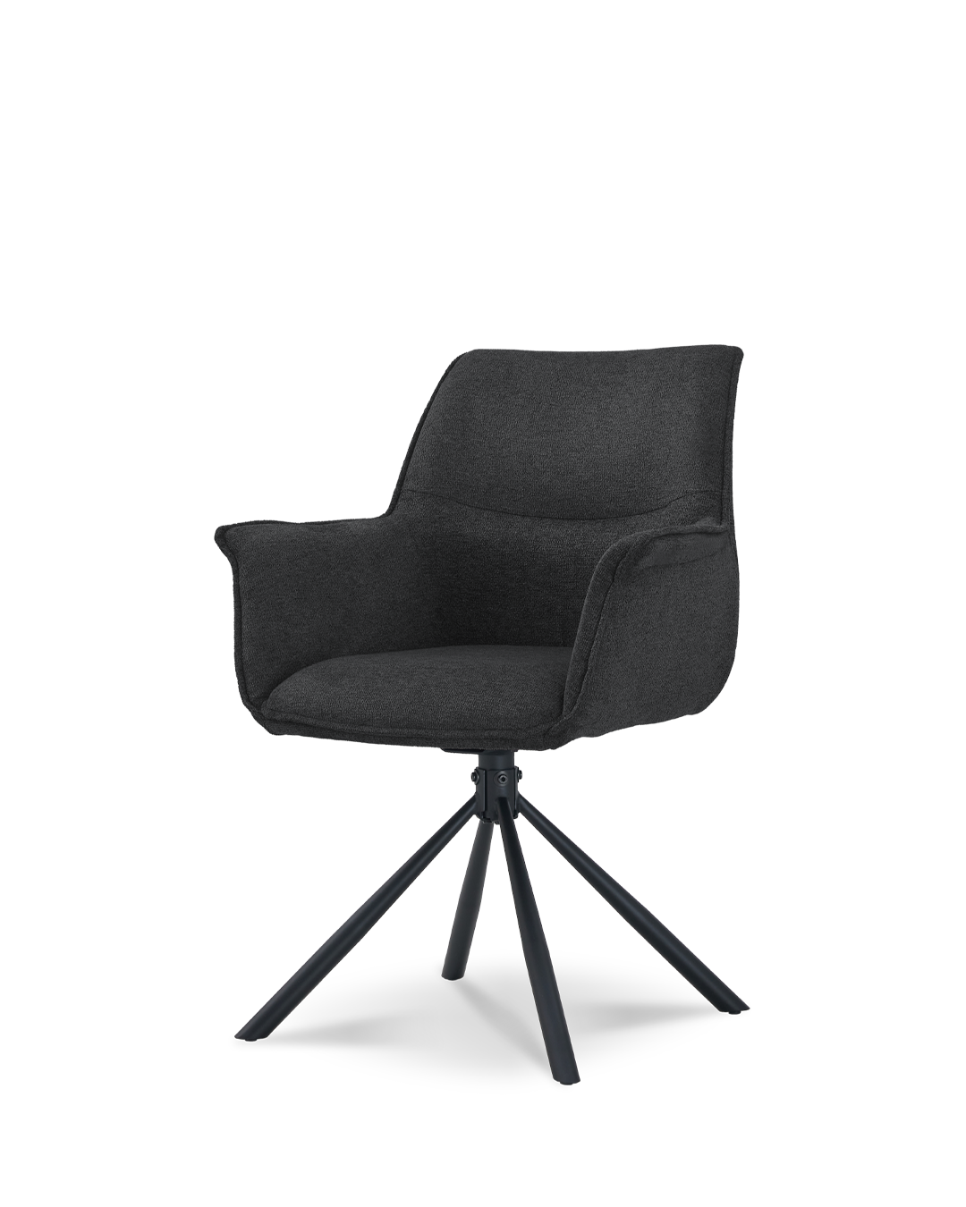 Velleda Dining Chair Dark Grey