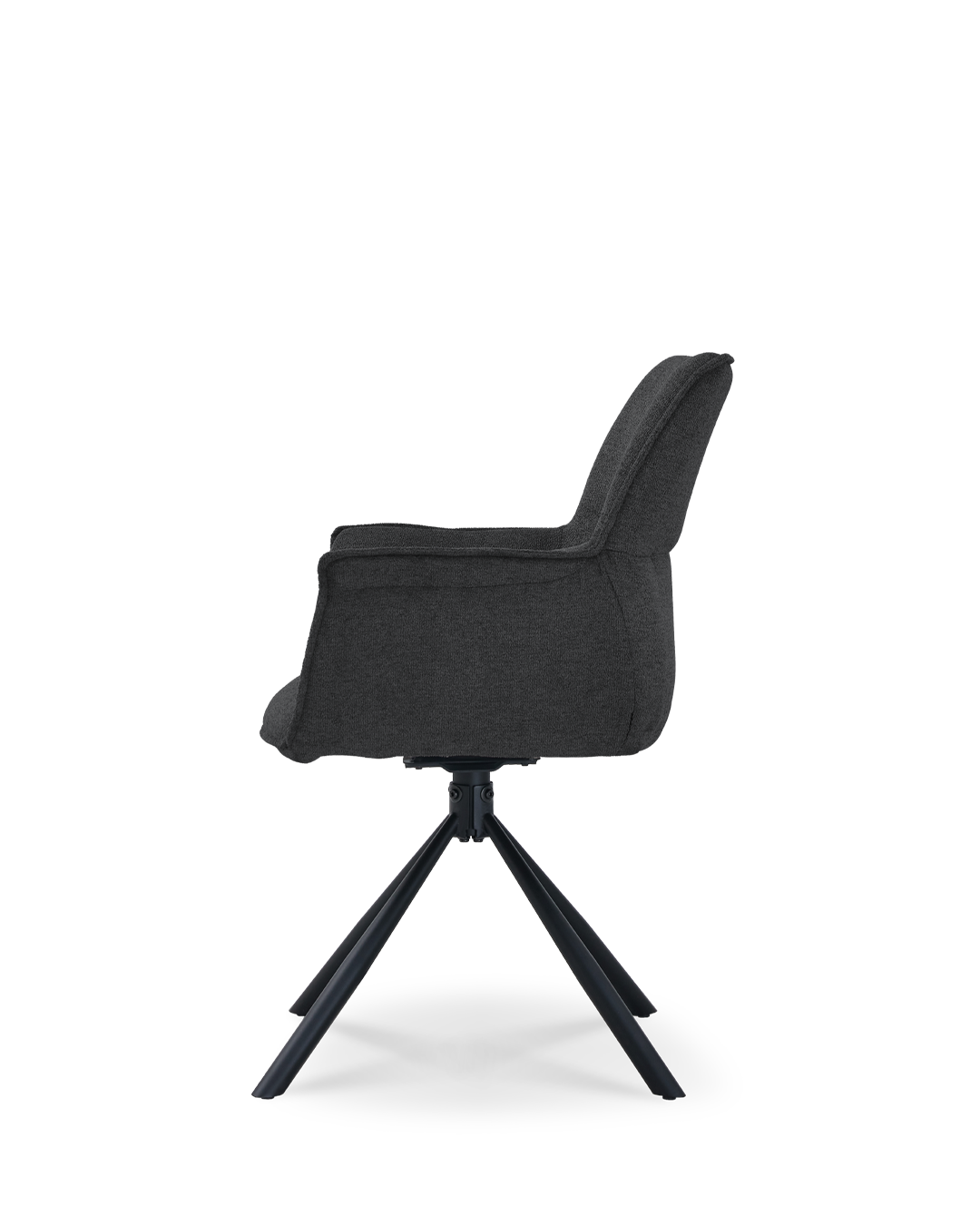 Velleda Dining Chair Dark Grey