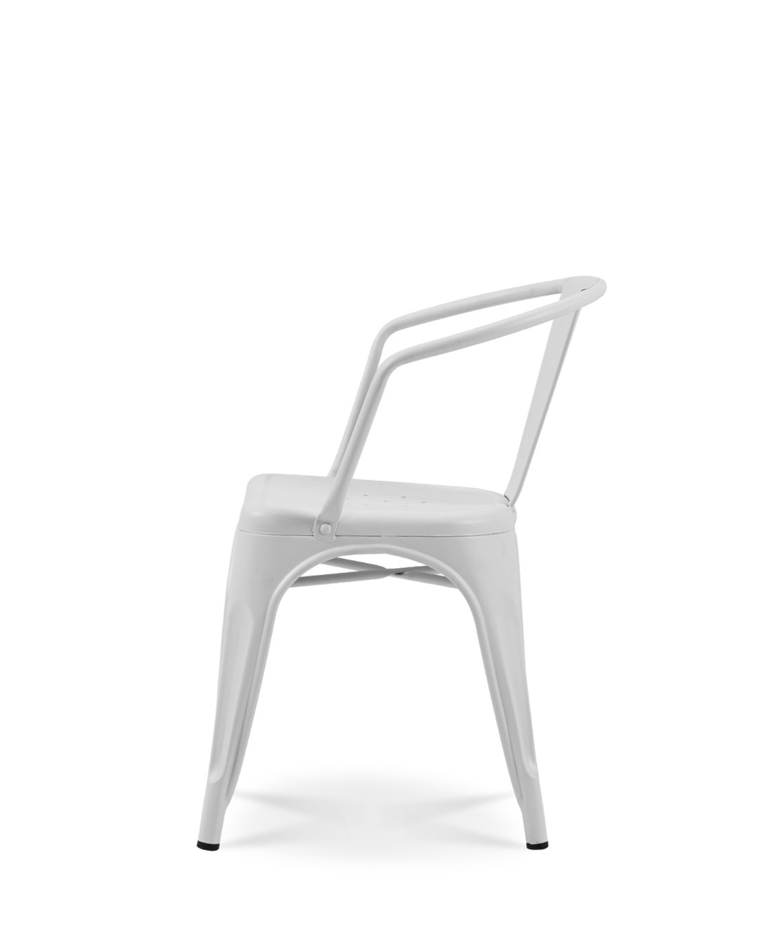 Lix Metal Armchair White