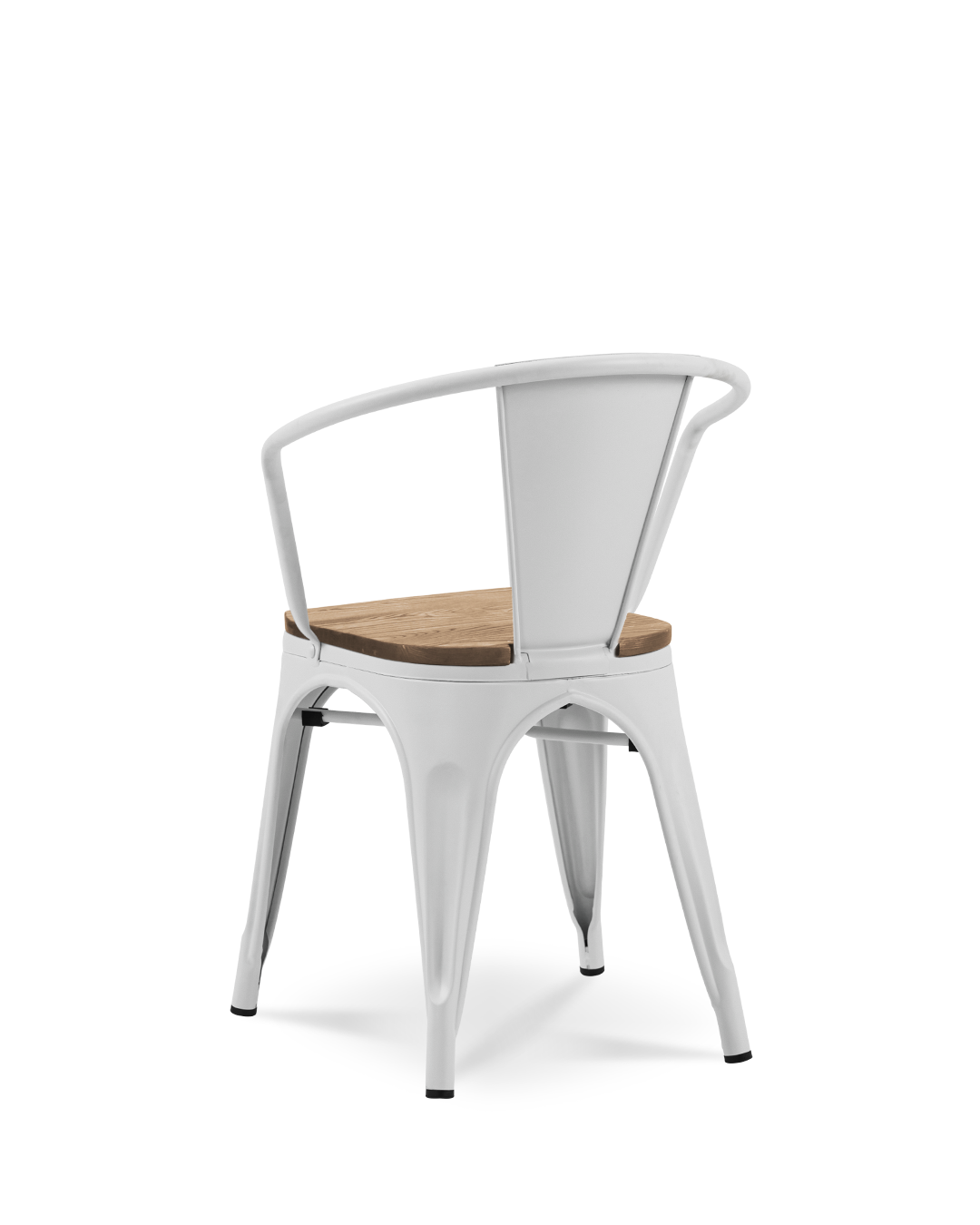 Lix Wood Armchair White