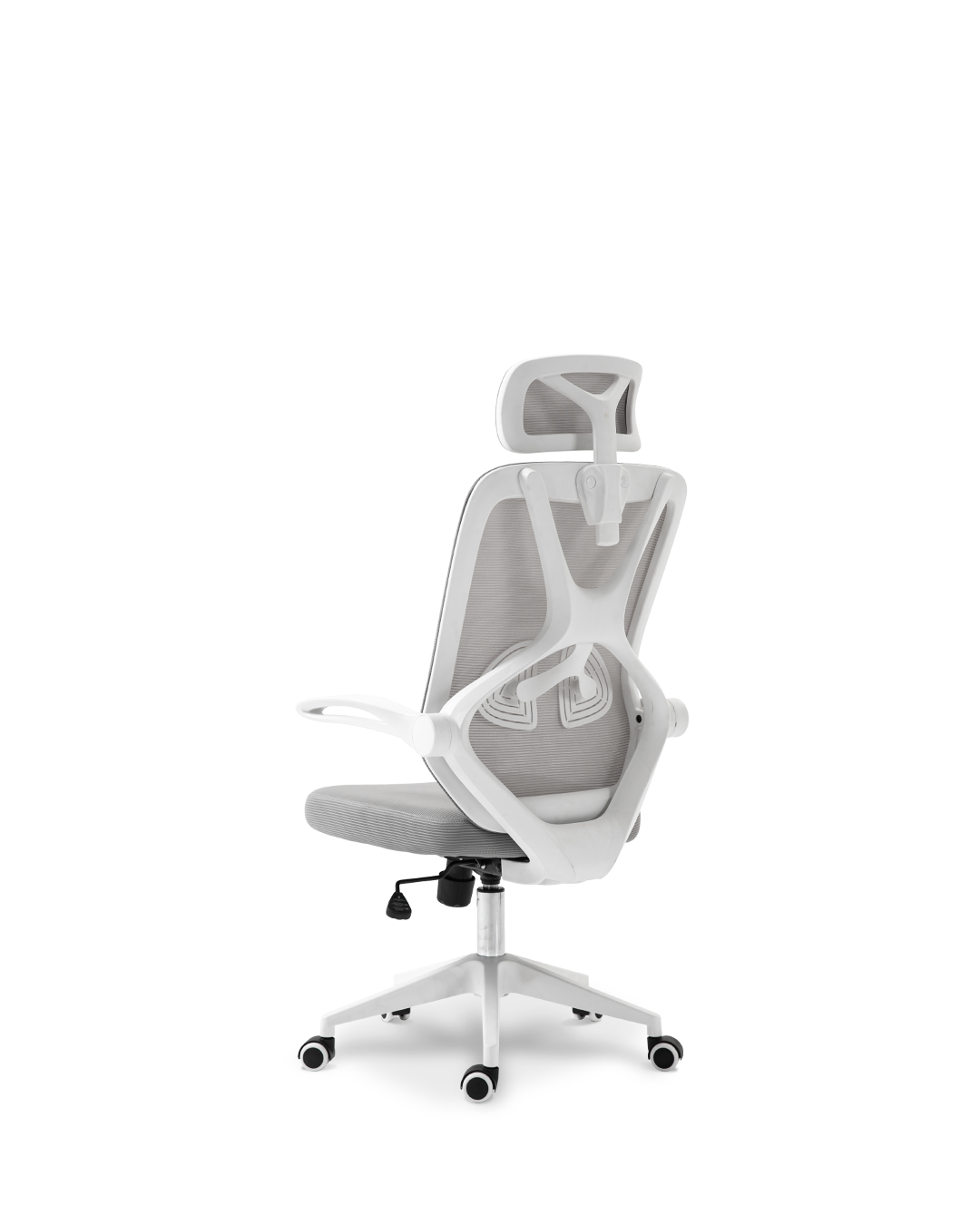 Silla de Oficina Klotho Blanco/Gris