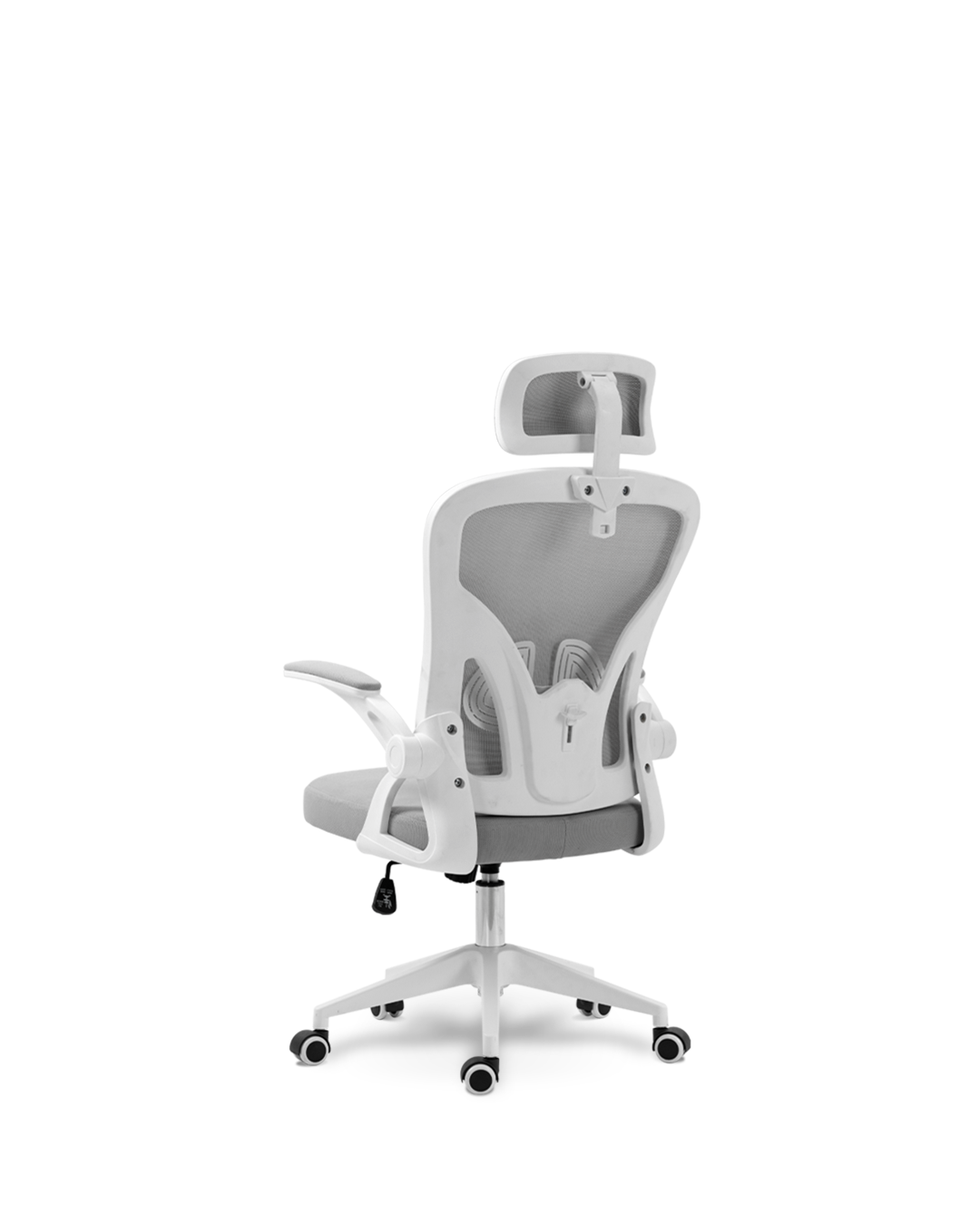 Silla de oficina Dike Blanco / Gris