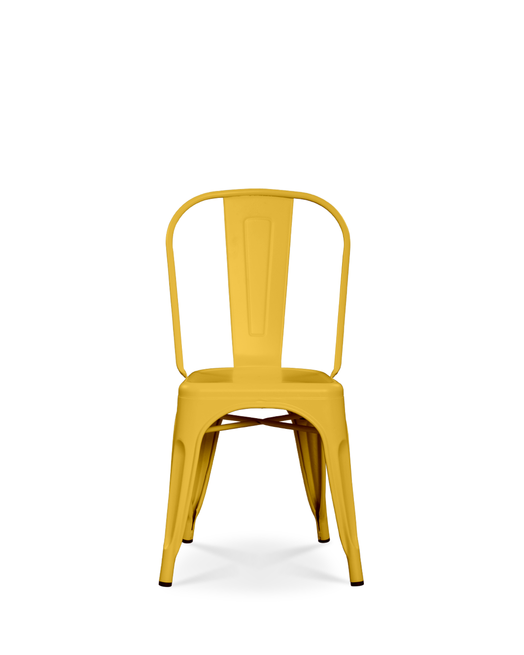 Silla Metálica Lix Amarillo