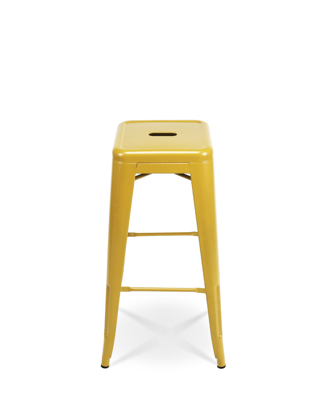 Lix Metal Bar Stool Yellow