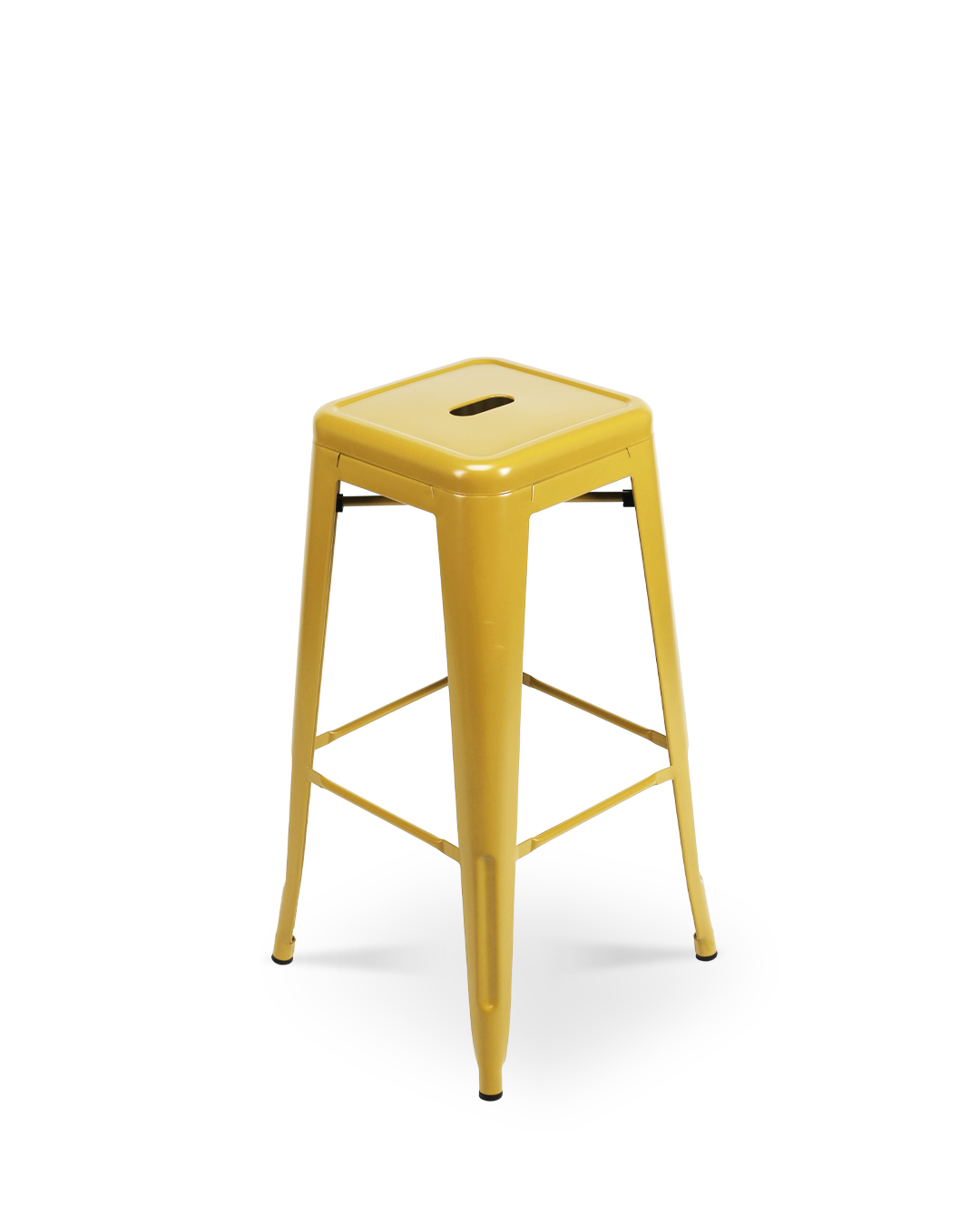 Lix Metal Bar Stool Yellow